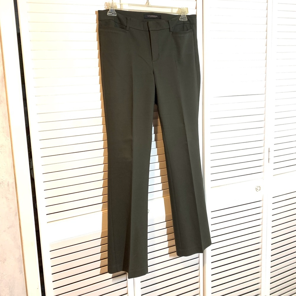 Liverpool Jeans Co Olive Trousers, sz 12/31